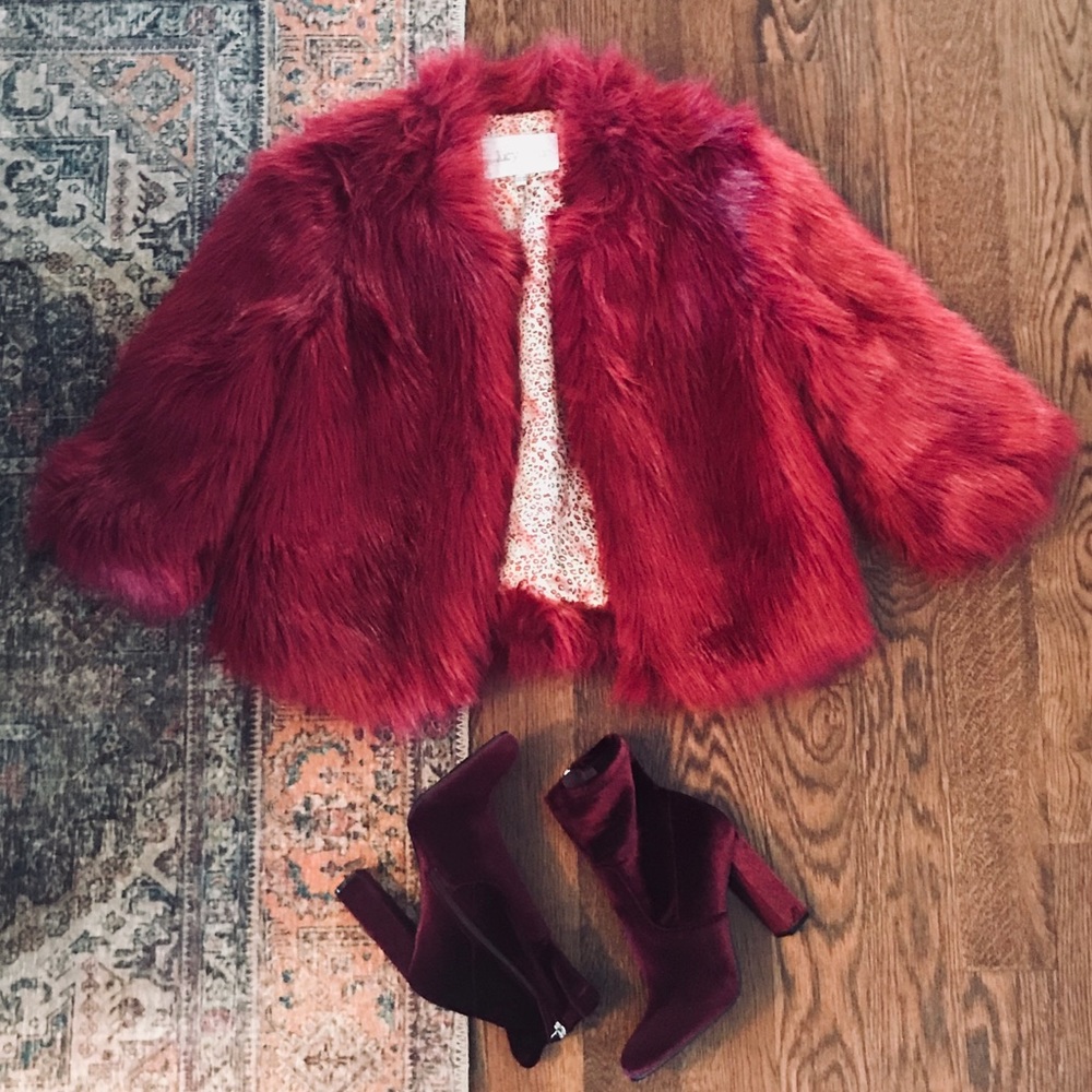 Lucy Paris Faux Fur Jacket